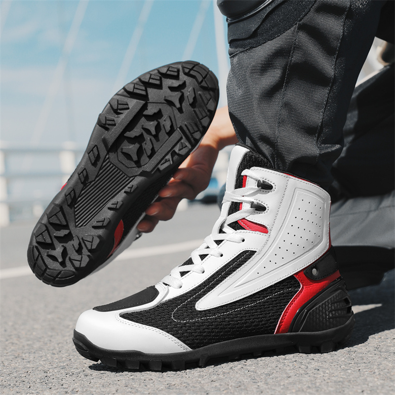 Cycling Shoes For Commute - Велосипедные ботинки, водонепроницаемые мотоциклетные ботинки для