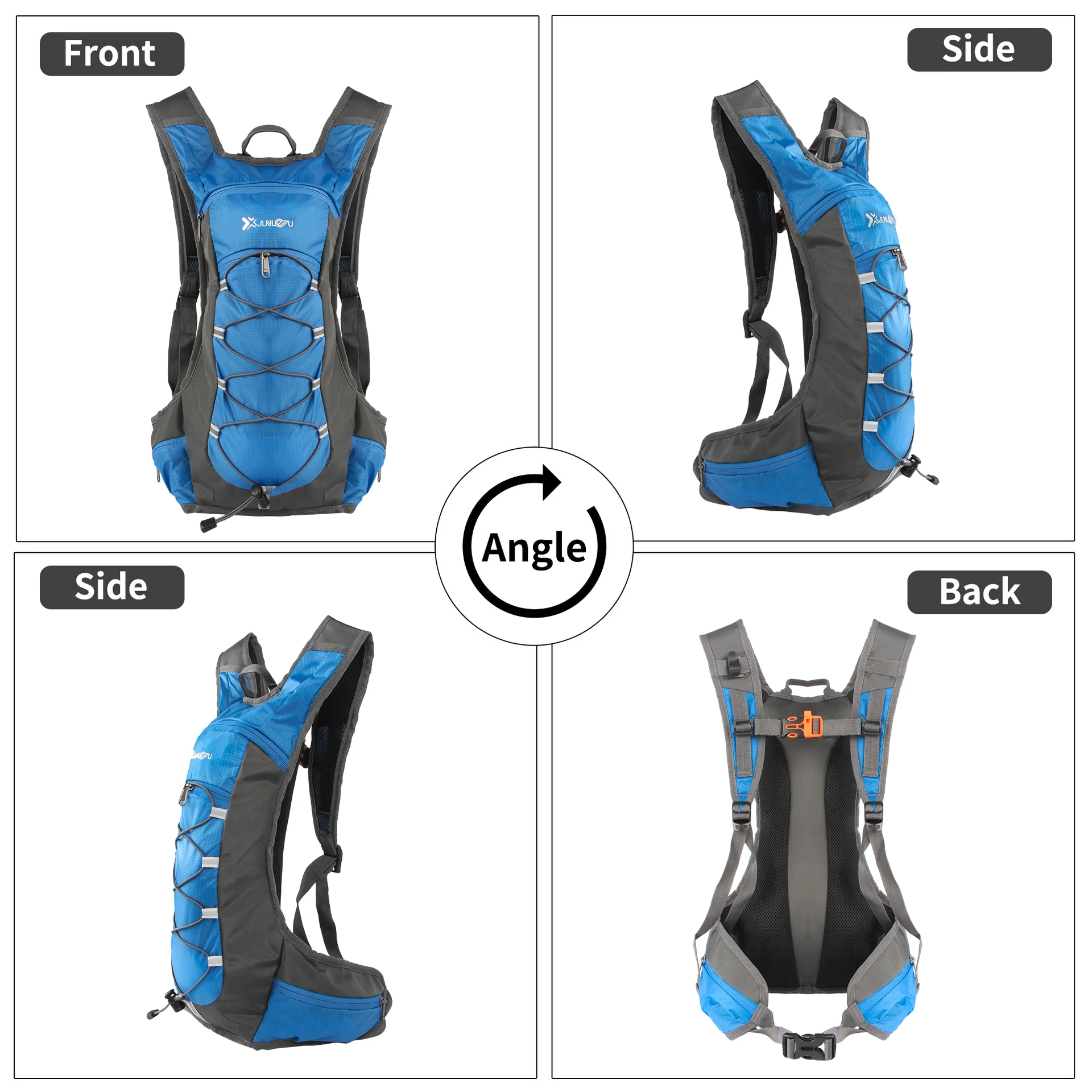 Мотоциклетный рюкзак, дорожный – обзор и цена Cycling Commute Backpack