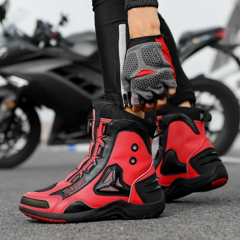 Мотоциклетные ботинки JG.WOLVE – обзор и цена Cycling Shoes For Commute
