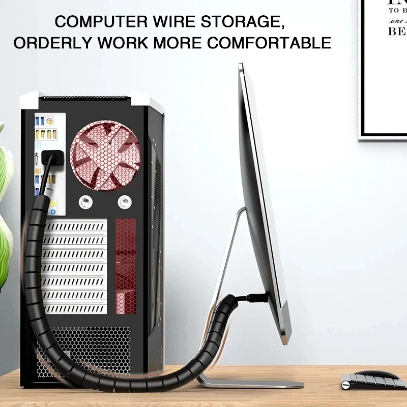 1/3 шт. 2-метровый гибкий спир – обзор и цена Cable Lock Flexible